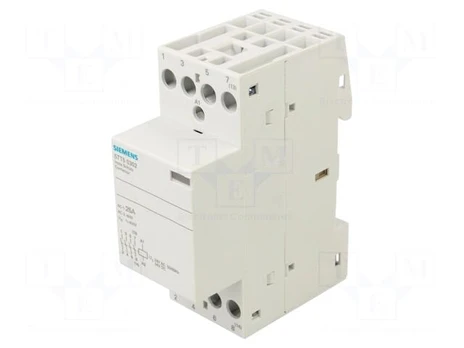 Contactor: 4-pole installation | 25A | 24VAC,24VDC | NO x4