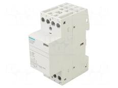 Contactor: 4-pole installation | 25A | 24VAC,24VDC | NO x4 kaina