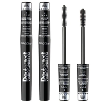 Dvigubas blakstienų tušas Deborah Double Effect 8 ml