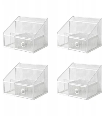 Ikea Drönjöns stalinis organizatorius, baltas, 25x20 cm, 2 vnt.
