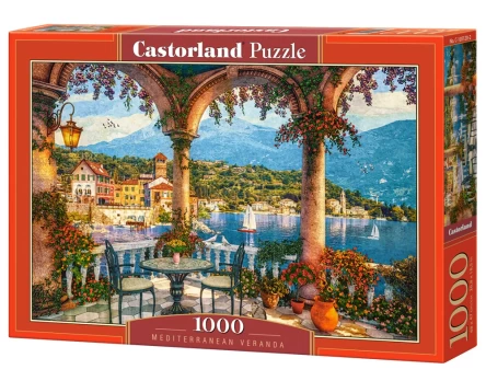 Dėlionė Castorland Mediterranean Veranda, 68 cm x 47 cm