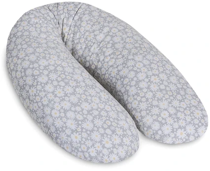 CebaBaby maitinimo pagalvė dżersej multi, ramunė, W-741-000-744