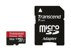 Atminties kortelė telefonui Transcend 64GB microSDXC UHS-I