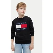 Tommy Hilfiger Džemperis KS0KS00709 Juoda Regular Fit