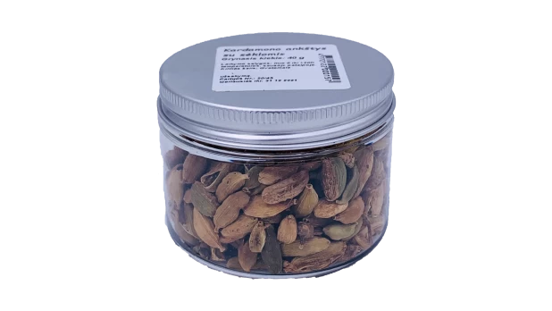 Kardamono ankštys su sėklomis, 40 g