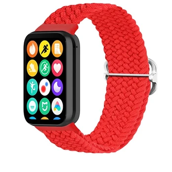 Telcon BRAIDED STRAP MI BAND 8 PRO M8 PRO (4) Raudonas