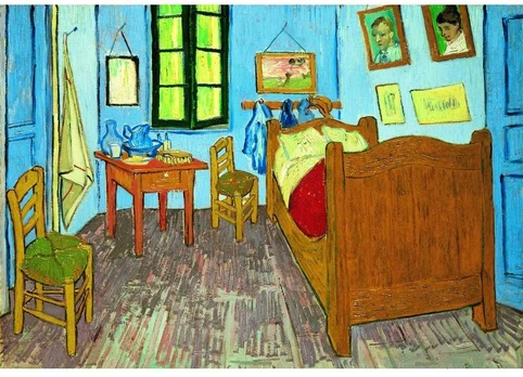 Clementoni CLE puzzle 1000 CompactMus.BedroomInArles 39968