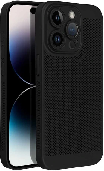 BREEZY case for IPHONE 17 Pro Max juodas