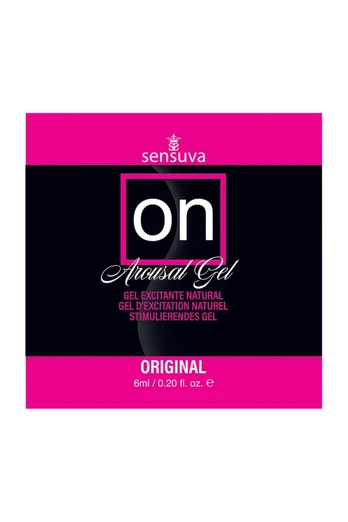 Sensuva ON Original Arousal Gel 6 ml - Water-Based Botanical Formula