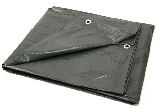 Plandeka Geko Plandeka 5x6m mega gruba/szara120G(4)