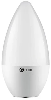 G-TECH LED LIGHT SOURCE, C30, E14, 6.0W, 520lm, 6400K, AC220-240V, 160°
