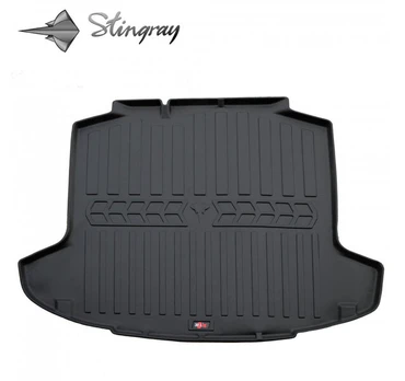 Guminis bagažinės kilimėlis SEAT Toledo IV 2012-2019 (liftback) black /6020111