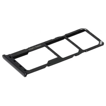 SIM kortelės laikiklis Samsung A226 A22 5G Black originalus (service pack)