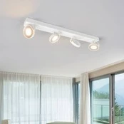 "Philips Clockwork" LED lubų prožektorius, baltas, 4 lempučių.
