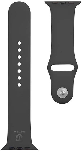 Dirželis Tactical Apple Watch 42/44/45mm, juoda