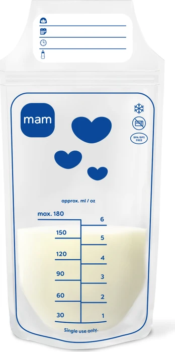 MAM - Breast Milk Storage Bags - 25 pack - 180 ml