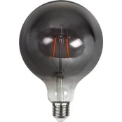 LED stiklinė lempa E27 1,8W Plain Smoke 2,100K Ø 125mm