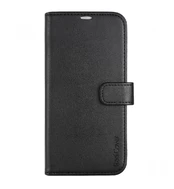 RadiCover - Radiation Protection Wallet Vegan Leather iPhone 14 PLUS Flipcover Black kaina