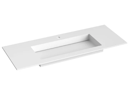 Akmens masės praustuvas Kame Corian 120 cm