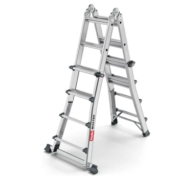 Kopėčios „Hailo Master M100“ (4 x 4 pakopos)