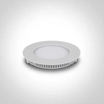 8W LED įleidžiama panelė, balta, 4000K, 10108FA/W/C