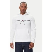Tommy Hilfiger Džemperis Logo MW0MW11599 Balta Regular Fit