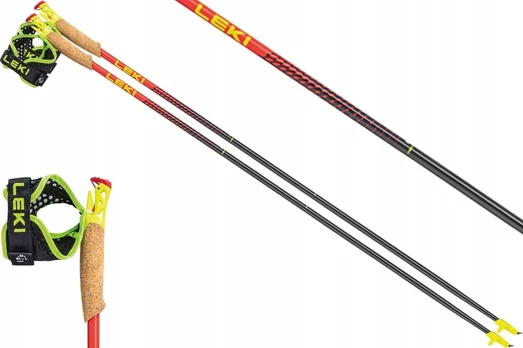 Leki LEKI KIJE TRL Vertical K red-yellow 130