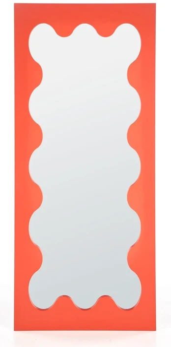 SOLETTO wall mirror, coral