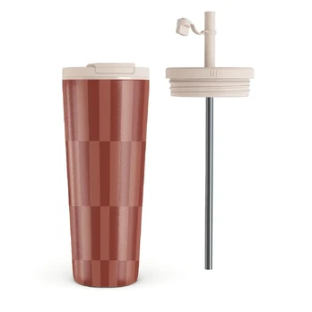 On Read - Travel Mug, 700 ml / Flap & Straw Set