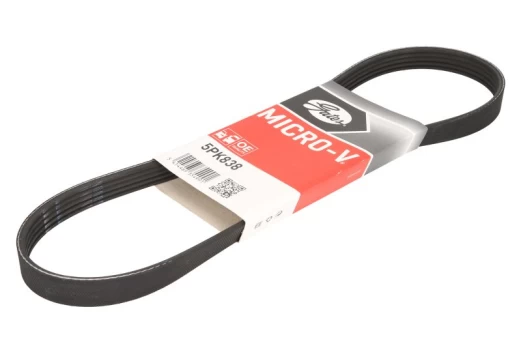 V formos rumbuoti diržai GATES 5PK838