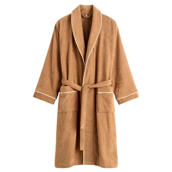 Chalatas, Smėlio, Velour Robe