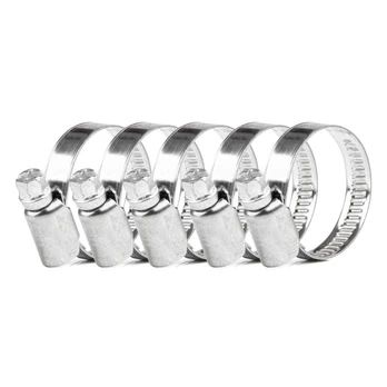 Sliekinės spaustukai 5 vnt. 20-32 mm / 9 mm W2 AMIO-04583