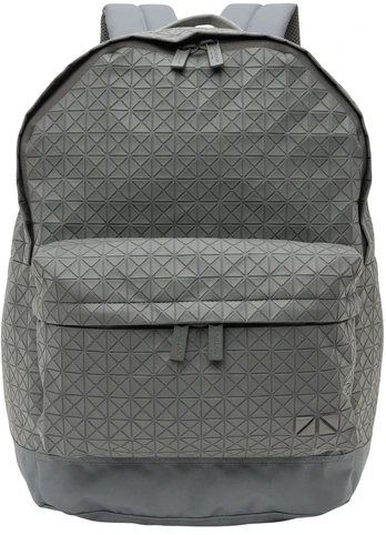 Issey Miyake, Issey Miyake, Textile, Textile Backpack, Gray, Unisex