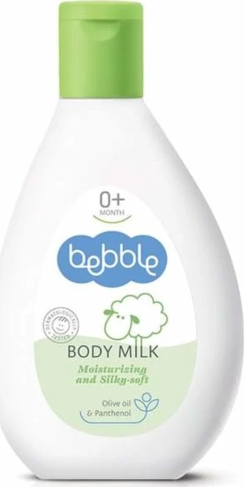 Kūno pienelis, drėkinti, kūdikiams Bebble, 200 ml