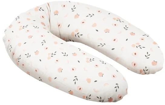 Doomoo Buddy maitinimo ir nėštumo pagalvė Peaches, 180 cm