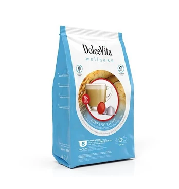 Dolce Vita kavos kapsulės Ginseng Light, 8 vnt.