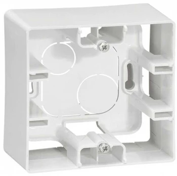 Virštinkinė dėžutė Niloe Step Legrand 863197 (balta, 1 mod.)