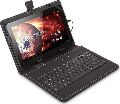 GoClever planšetinio kompiuterio klaviatūra, 10", juoda