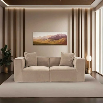 Asir 2 vietų sofa Sora 2 - Cappucino