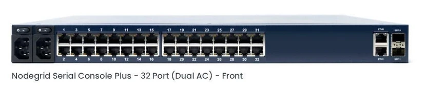 ZPE Nodegrid Serial Console Plus ZPE-NSCP-T32R-CORE-DAC-5G terminalų prieigos serveris