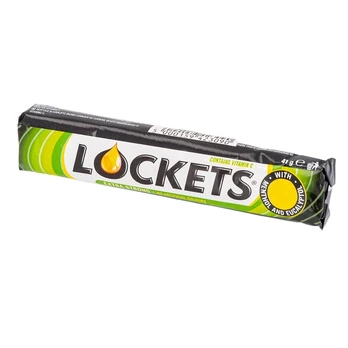 Saldainiai LOCKETS EXTRA STRONG, 41 g