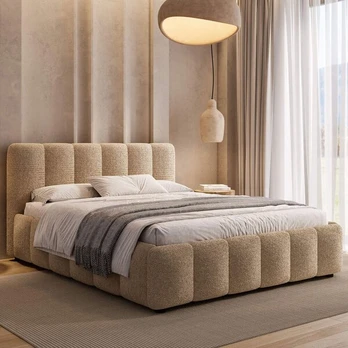 Lova MAGNATE|120x200|Smėlio #8|Boucle
