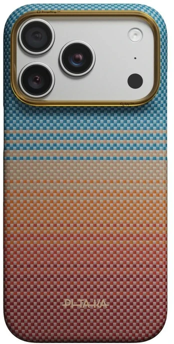 Dėklas Burga Pitaka Edge Case, California Dream Sunset 2.0 – iPhone 18/17 Pro