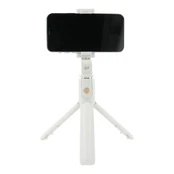 RoGer 2in1 Selfie Stick + Tripod Telescopic Stand with Bluetooth Remote Control / White kaina