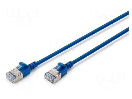 Patch cord | F/FTP | Cat: 6a | RJ45 plug,both sides | stranded | Cu
