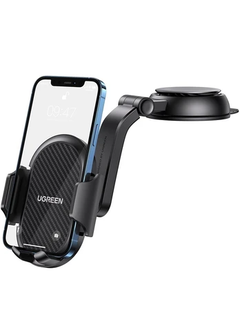 Dėklas UGREEN LP405 Suction Cup Phone Mount (juodas)