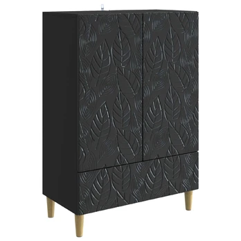 Kabalas Juoda 66 x 34,5 x 95 cm Apdirbta mediena