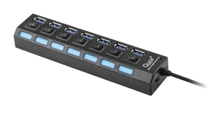 "Rebel USB 3.0" 7 prievadų šakotuvas kaina