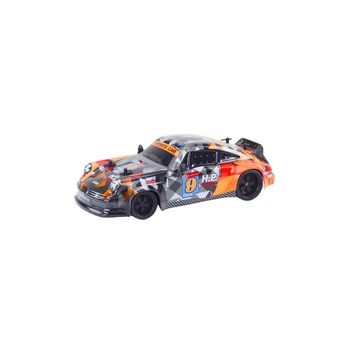 Lean Toys RC Remote Control Car 1:18 Rubber Wheels Drift Oranžinis