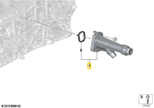 Bmw Jungtis E90 E91 E92 E93 F10 F11 Originalus 11117808571